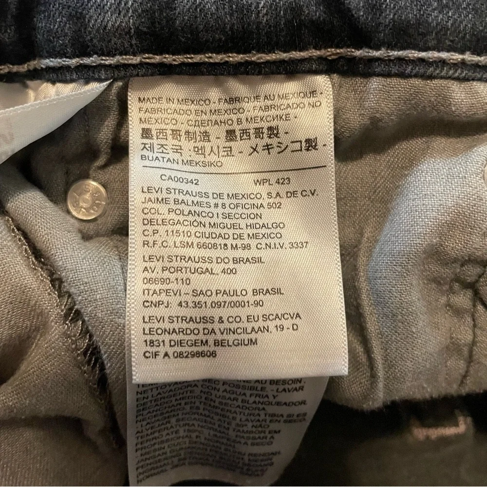 Levi's Dark Blue‎ Straight Men's Jeans